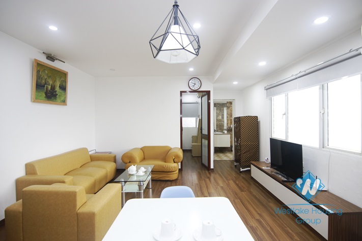 Morden apartment for rent with 1 bedroom in Hoan Kiem district, Hanoi.